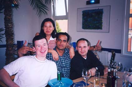 Me, Puishan, Bashir, Laurent