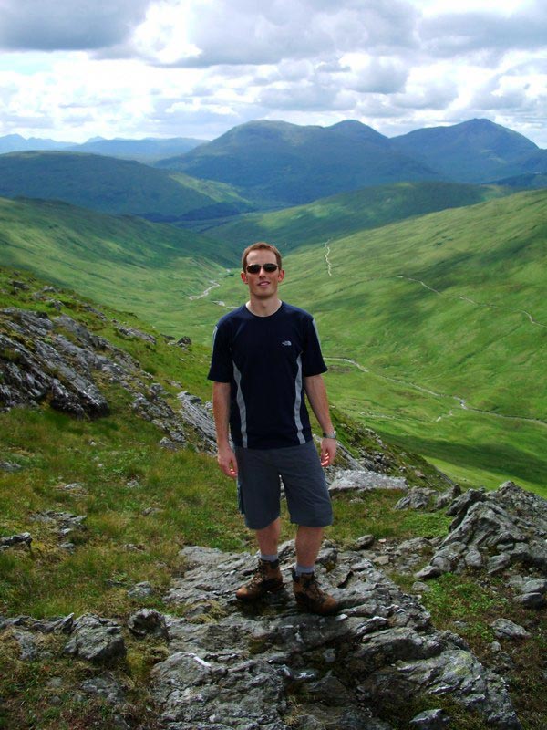 Benji with the walk in behind