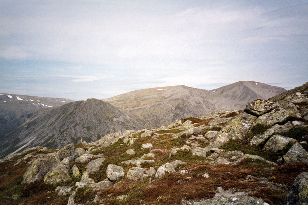 View west from Carn a’ Mhaim