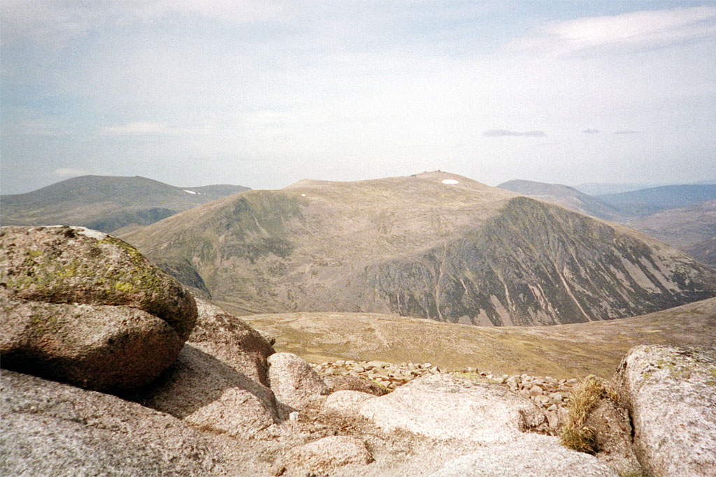 Beinn Mheadhoin from Derry Cairngorm
