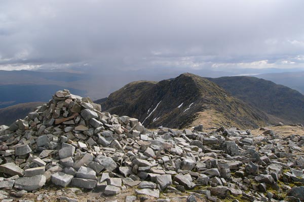 Stob Garbh top from Stob Diamh