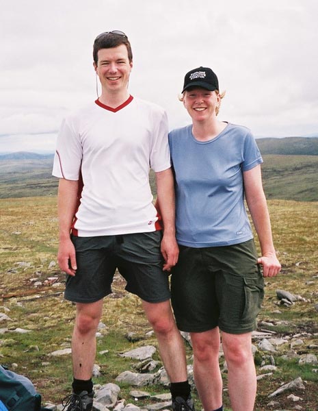 Ben Cruachan with the Drochaid Ghlas midway along the ridge.